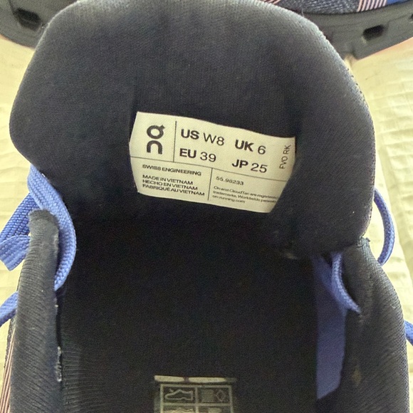 ON Cloudgo Running Shoes - Blue and Orange - Picture 6 of 9